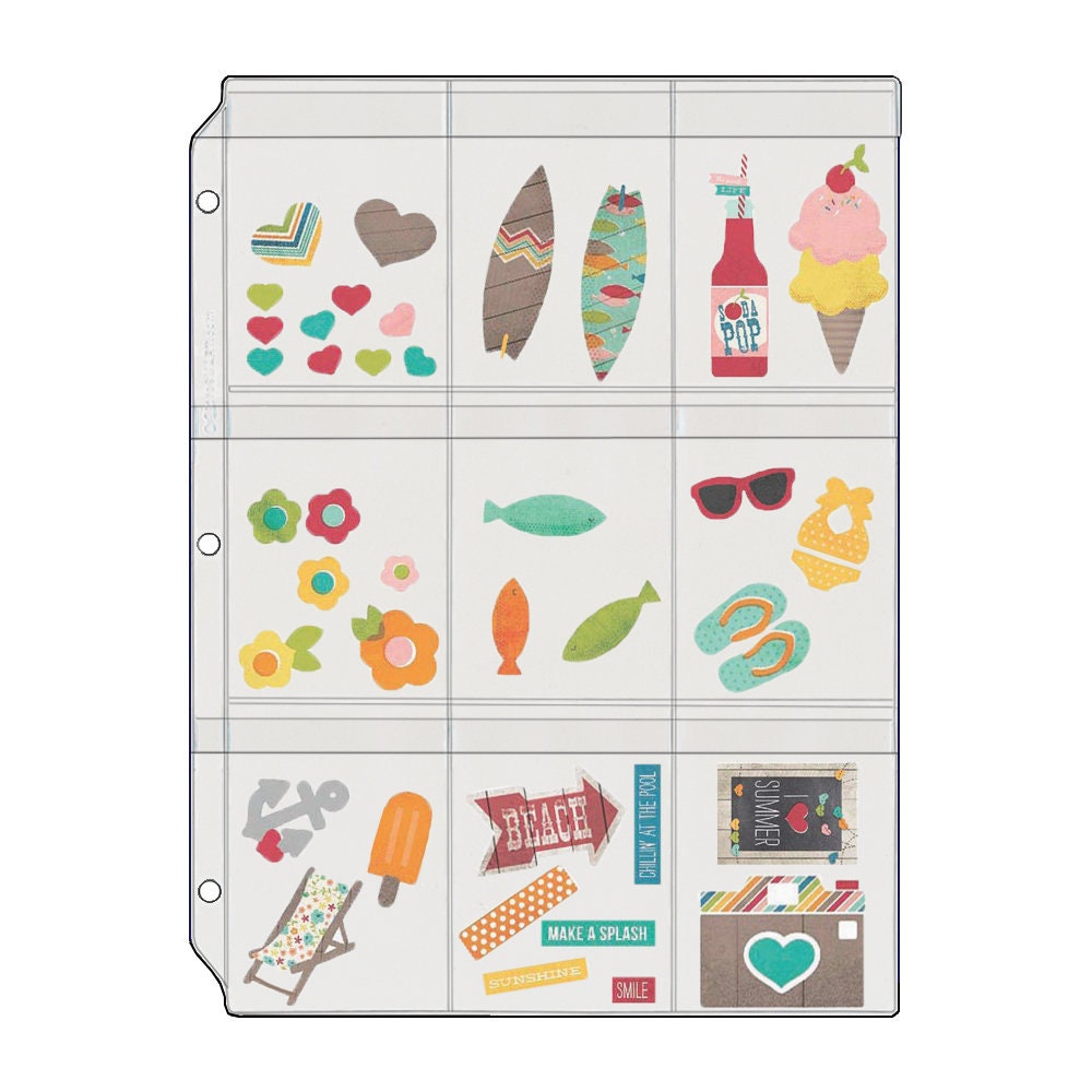 Scrapbooking Storage Variety Pack - 15 Pieces