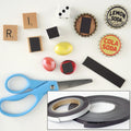 Craft Magnets - Magnetic Tape Roll - Peel & Stick Backing - 1/2 inch