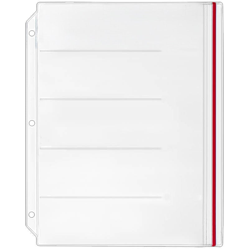 Double Point Needle Binder Page – Clear Vinyl Knitting Needle Organizer