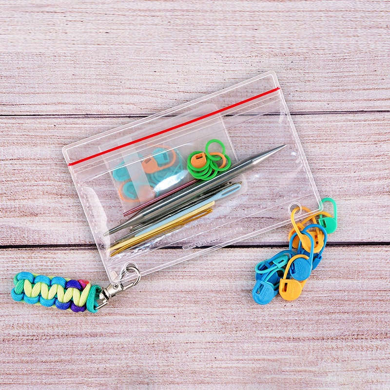 Binder Zipper Case for Needles and Notions - 2 1/8” x 5 1/8”