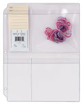 Yarn Organizer with Flaps - 4-Pocket Binder Page