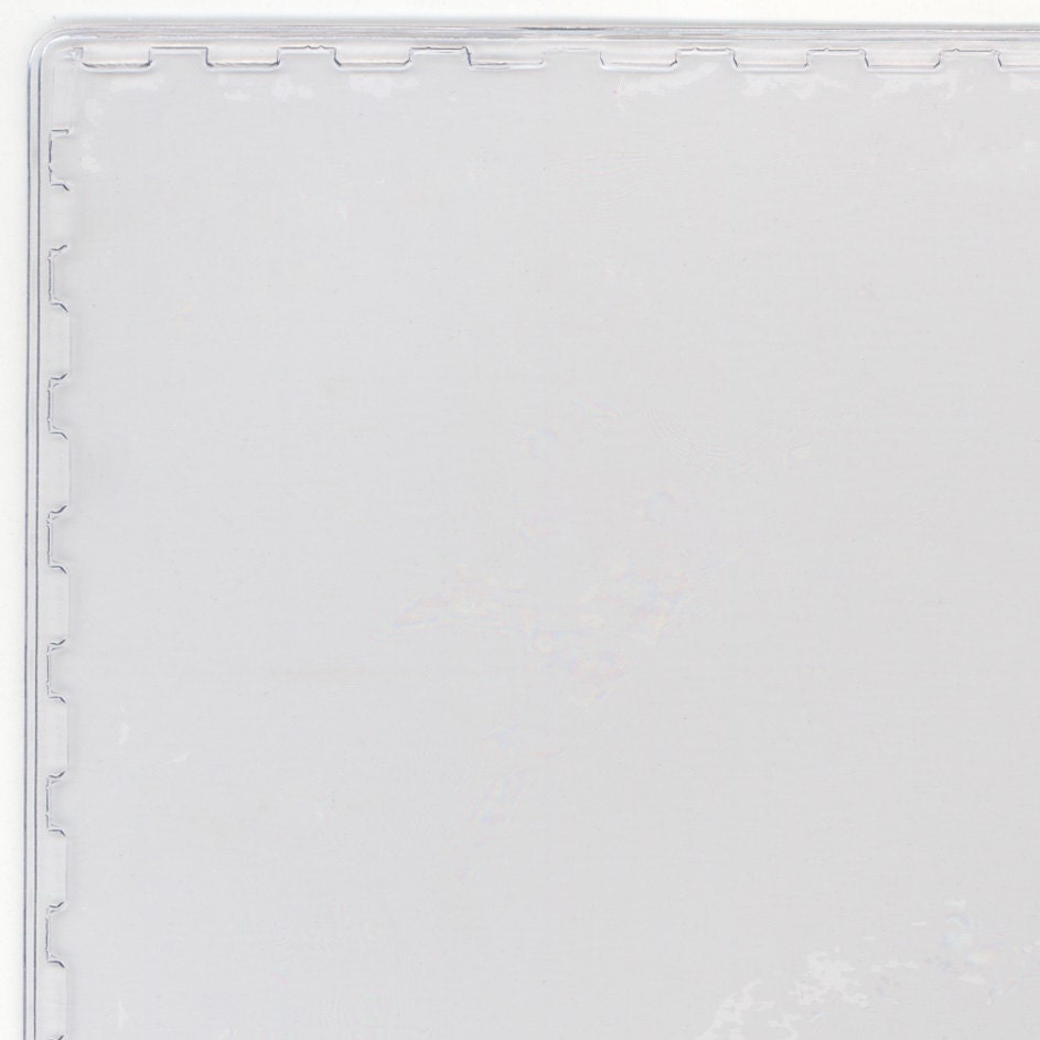 プレースマットカバー - 13 1/4インチ x 20インチ - 丈夫な透明プラスチック