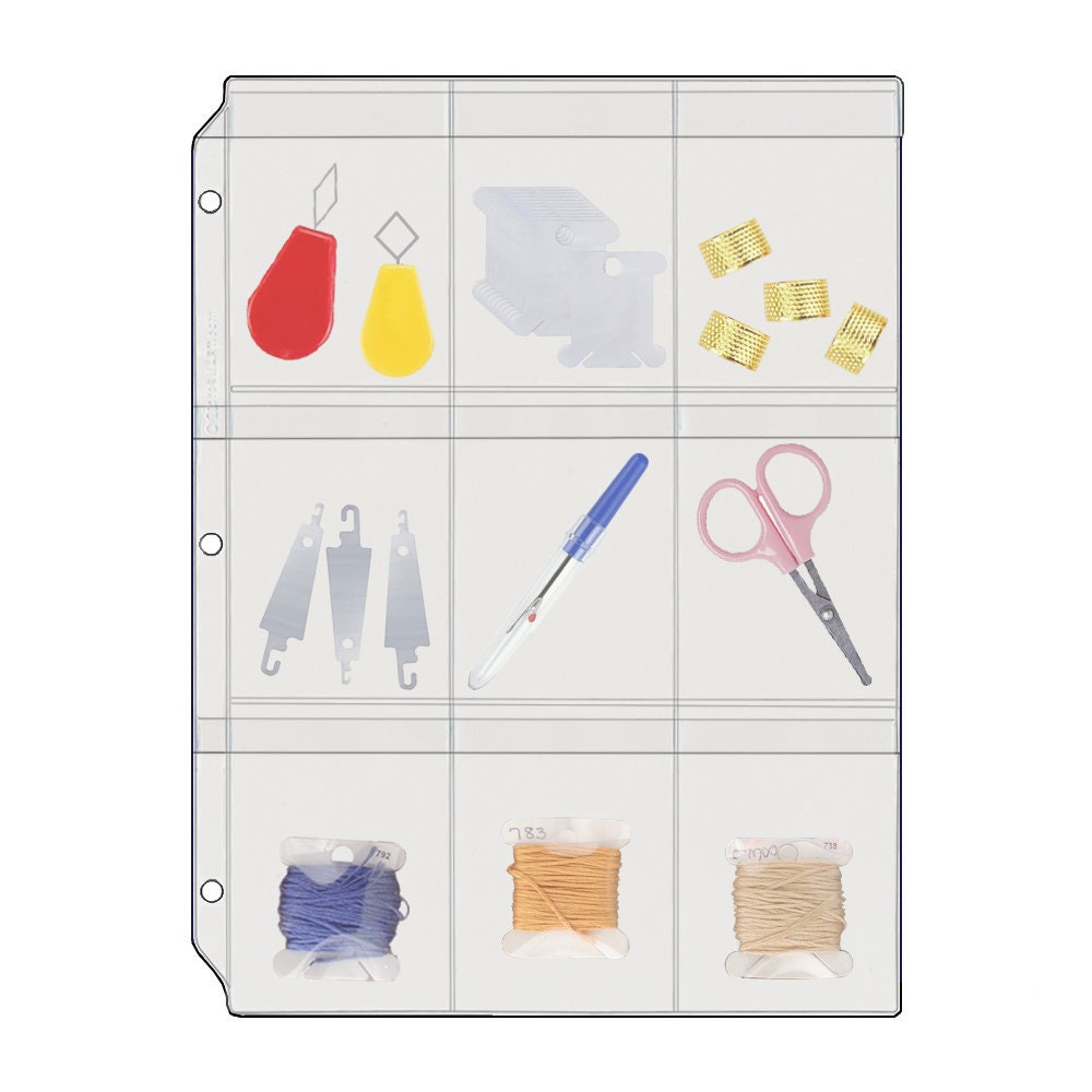 Embroidery / Cross Stitch Storage Variety Pack - 12 Pieces