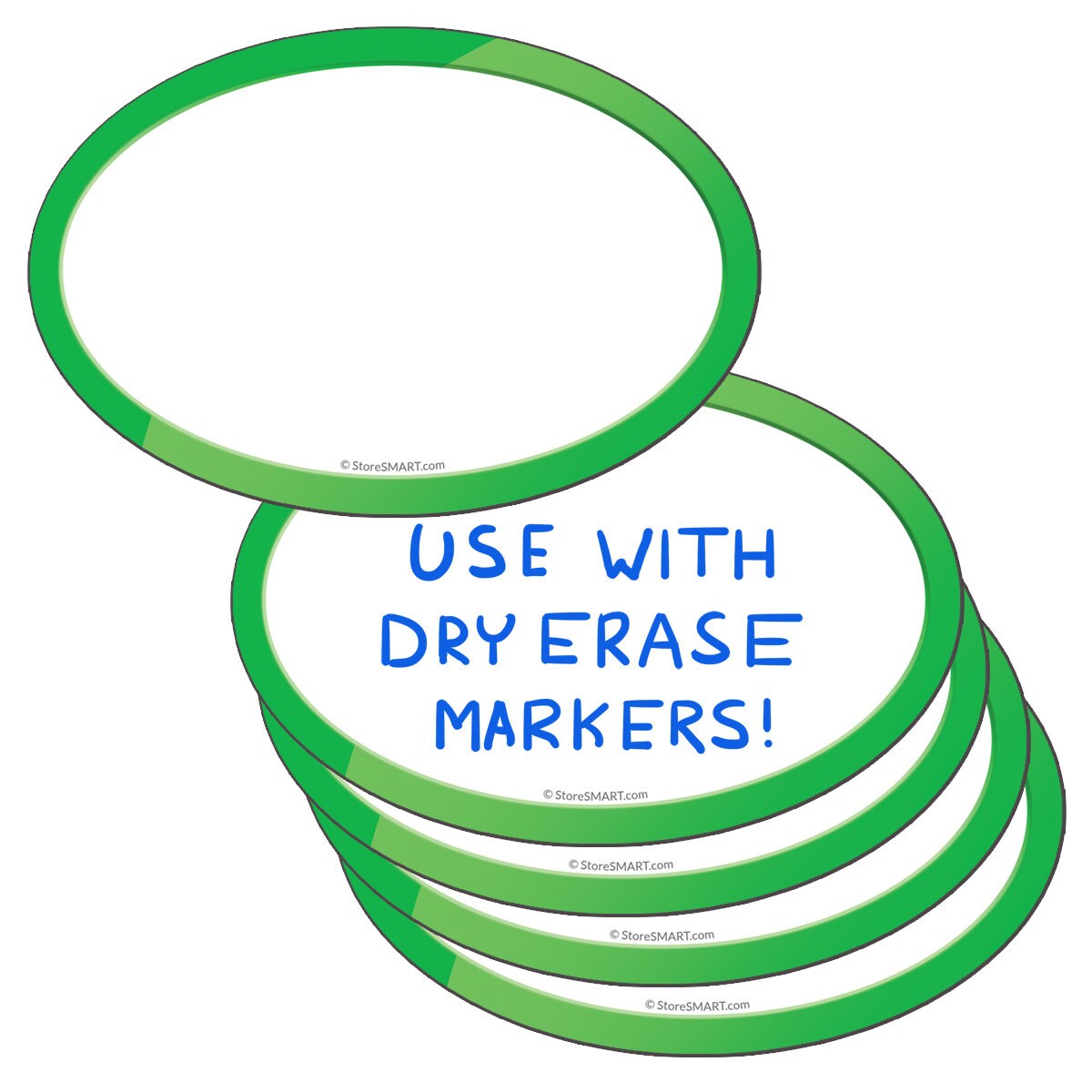 Smart Magnetic Ovals - 4" X 6"