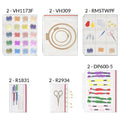 Embroidery / Cross Stitch Storage Variety Pack - 12 Pieces