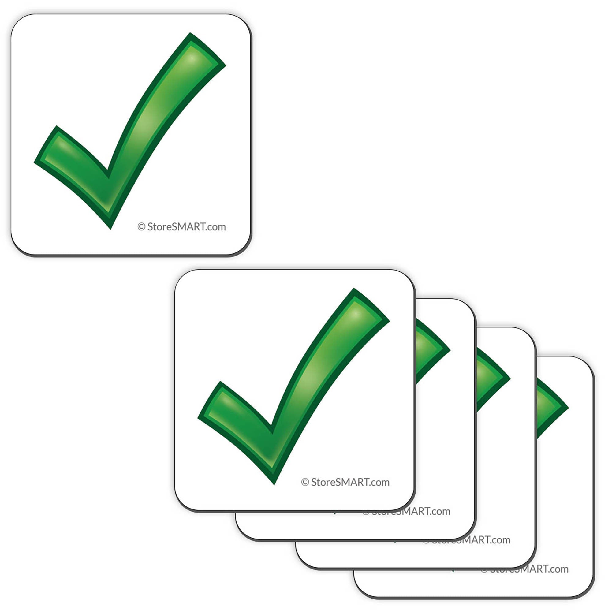 StoreSMART Checkmark Magnet - 1 1/4" square