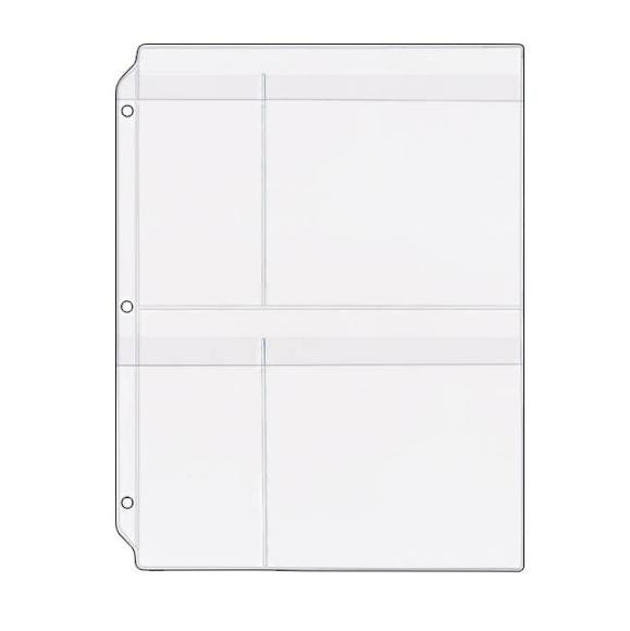Multi-Size Pocket Binder Page with Flaps - Scrapbooking, Cardmaking, and Paper crafting