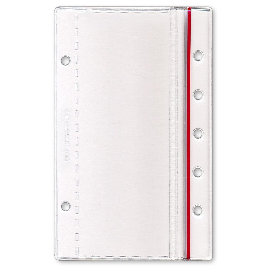 Vinyl Binder Zipper Case – Needle & Notion Organizer, 2 3/8" x 7"