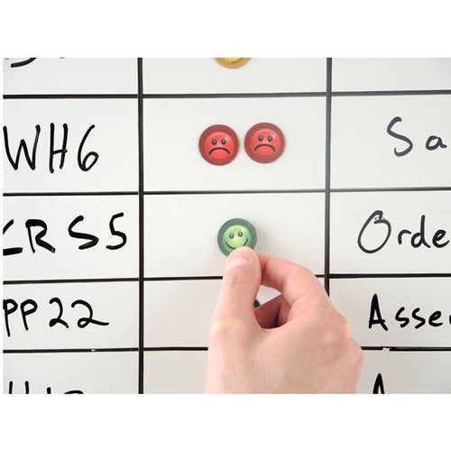 1" Mood Magnets - Smiley Faces - Variety Pack