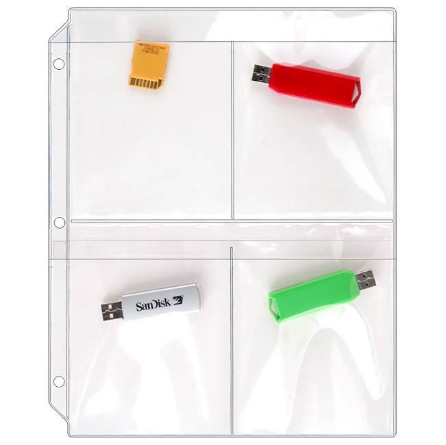 9-Pocket Binder Pages – SD Card & Flash Drive Storage – ScrapSMART