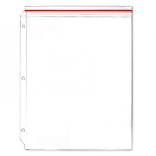 Zip Top Supply Case & Page Protector - Scrapbooking, Cardmaking, and Paper crafting