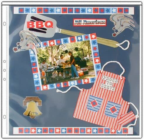 12 x 12 Scrapbook Page Protectors – Archival Album Refill Pages