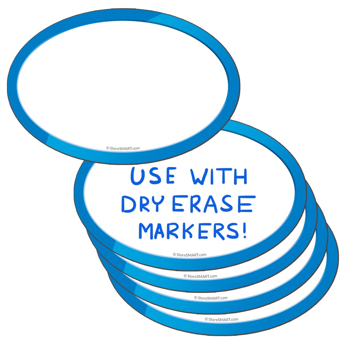 Smart Magnetic Ovals - 4" X 6"