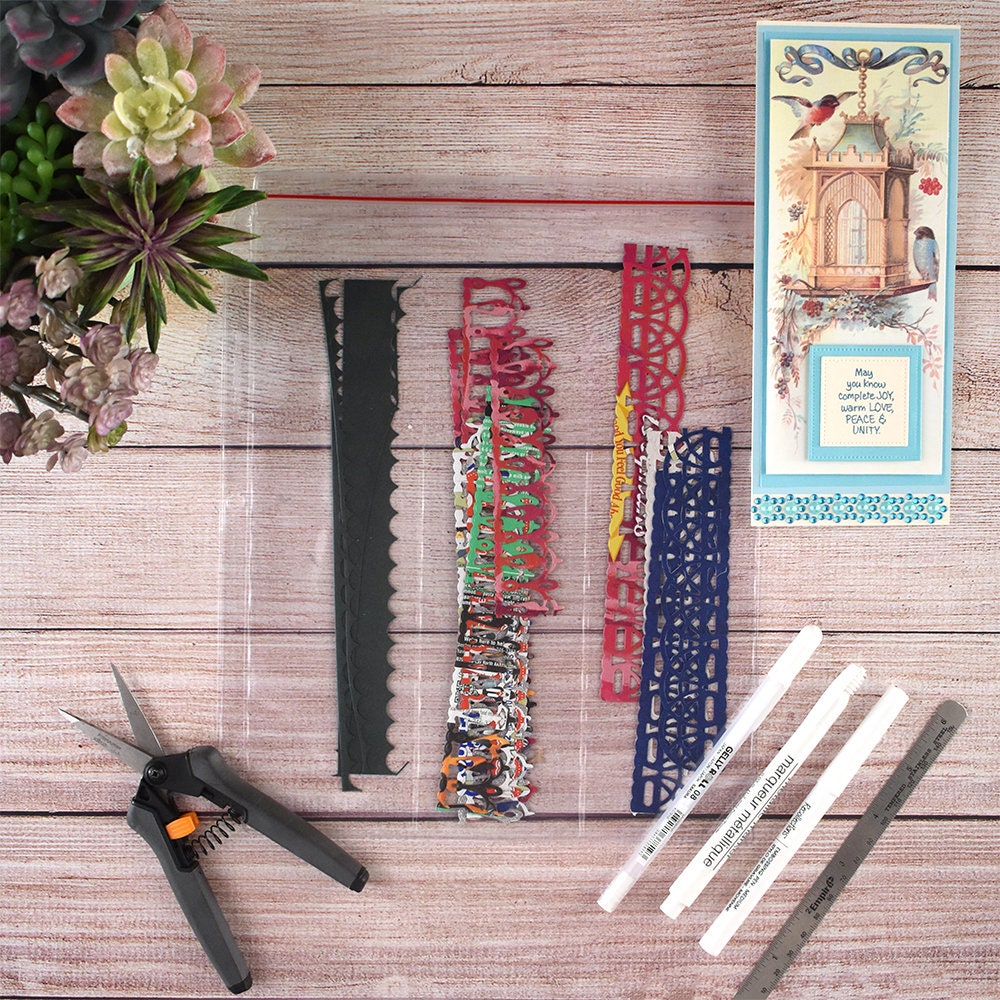 3-Pocket Zipper Binder Page - Scrapbooking, Cardmaking, and Paper crafting