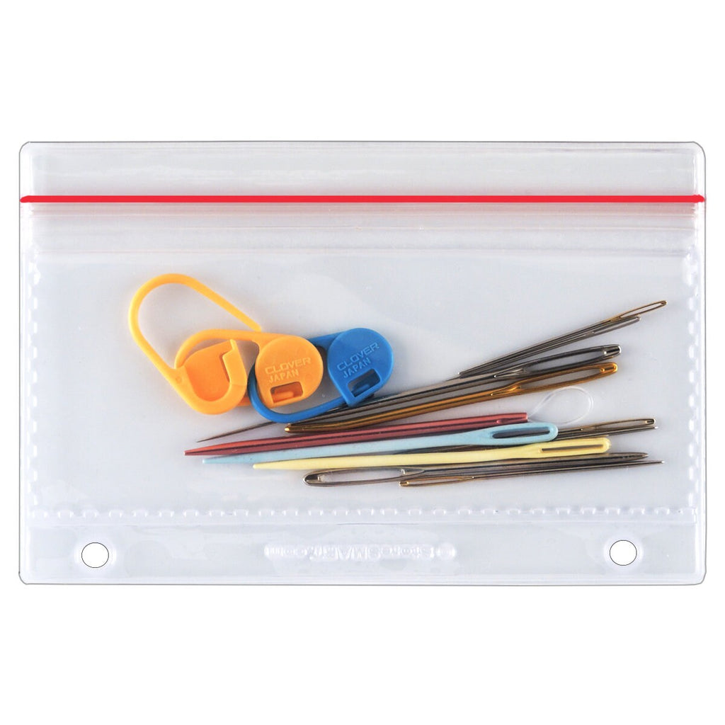 Binder Zipper Case for Needles and Notions - 2 1/8” x 5 1/8”