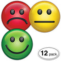 StoreSMART - 6" Mood Magnets for Status Visualization - 12-Pack