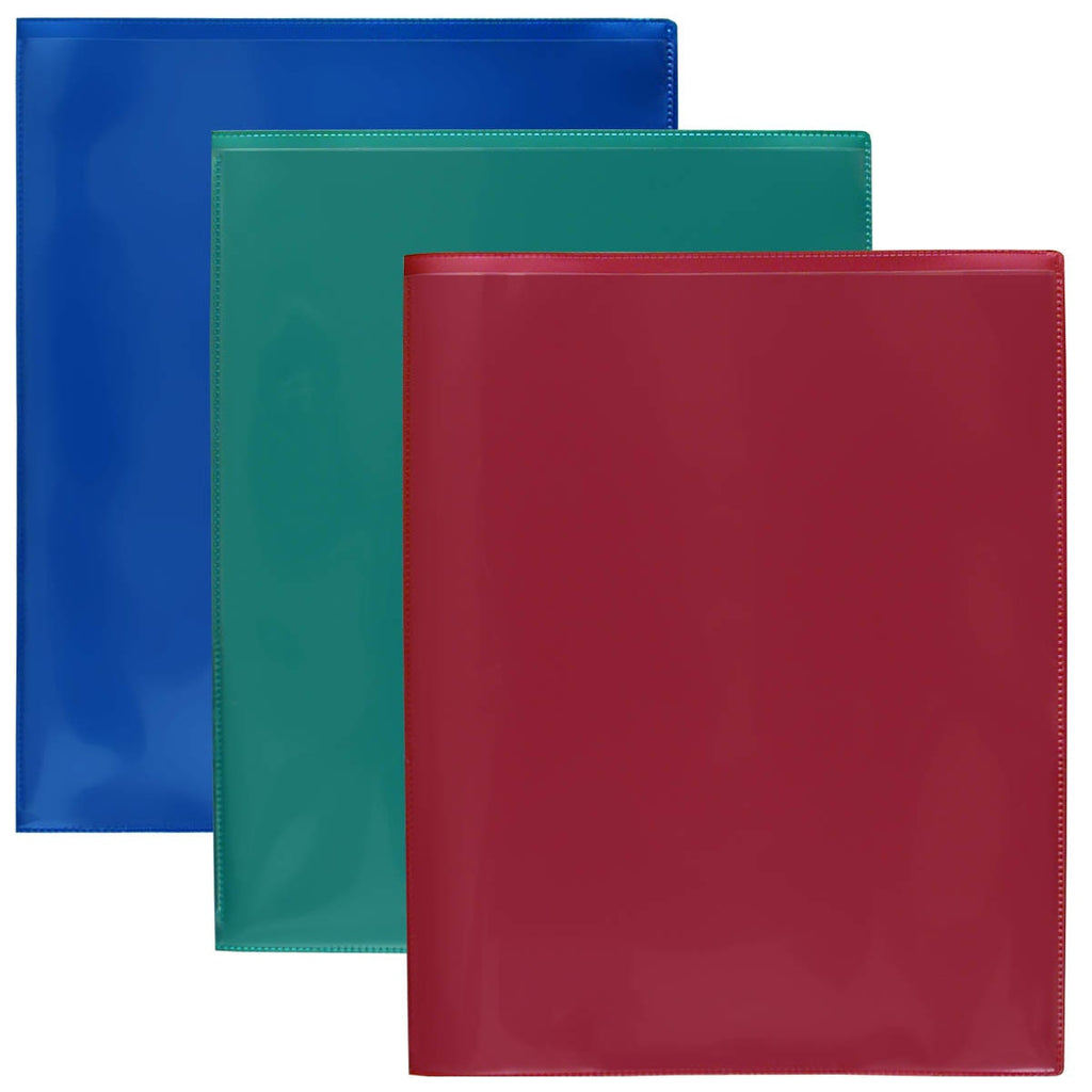 8 Page Plastic Patter Keeper - Metallic Colors- 3-Pack